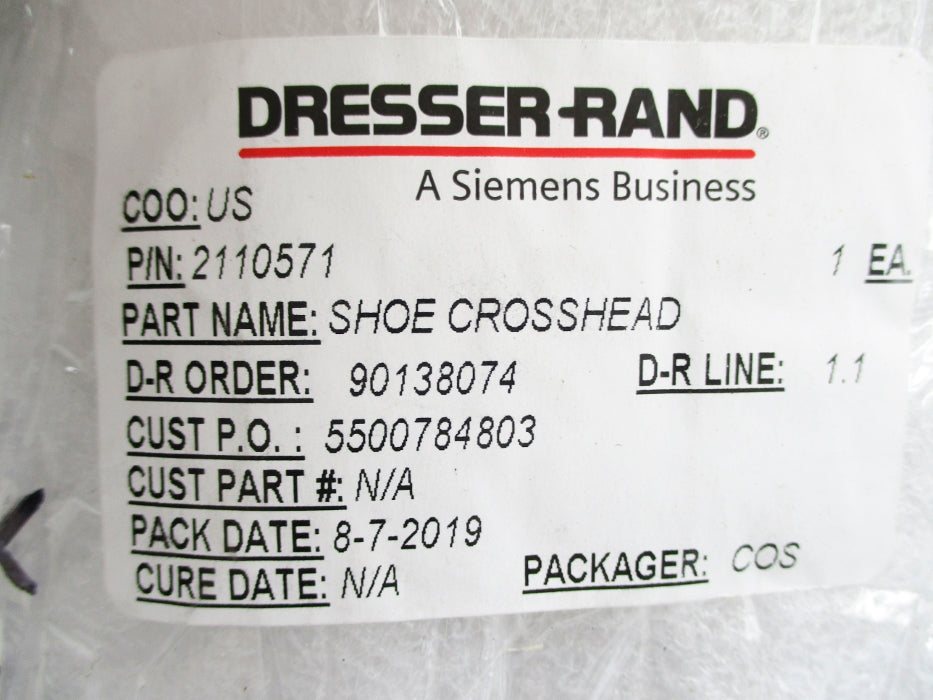 DRESSER-RAND 2110571 NSFS