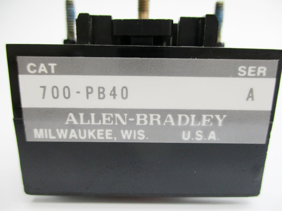 INDUSTRIAL SPARE PART 700-PB40 SER. A NSNP