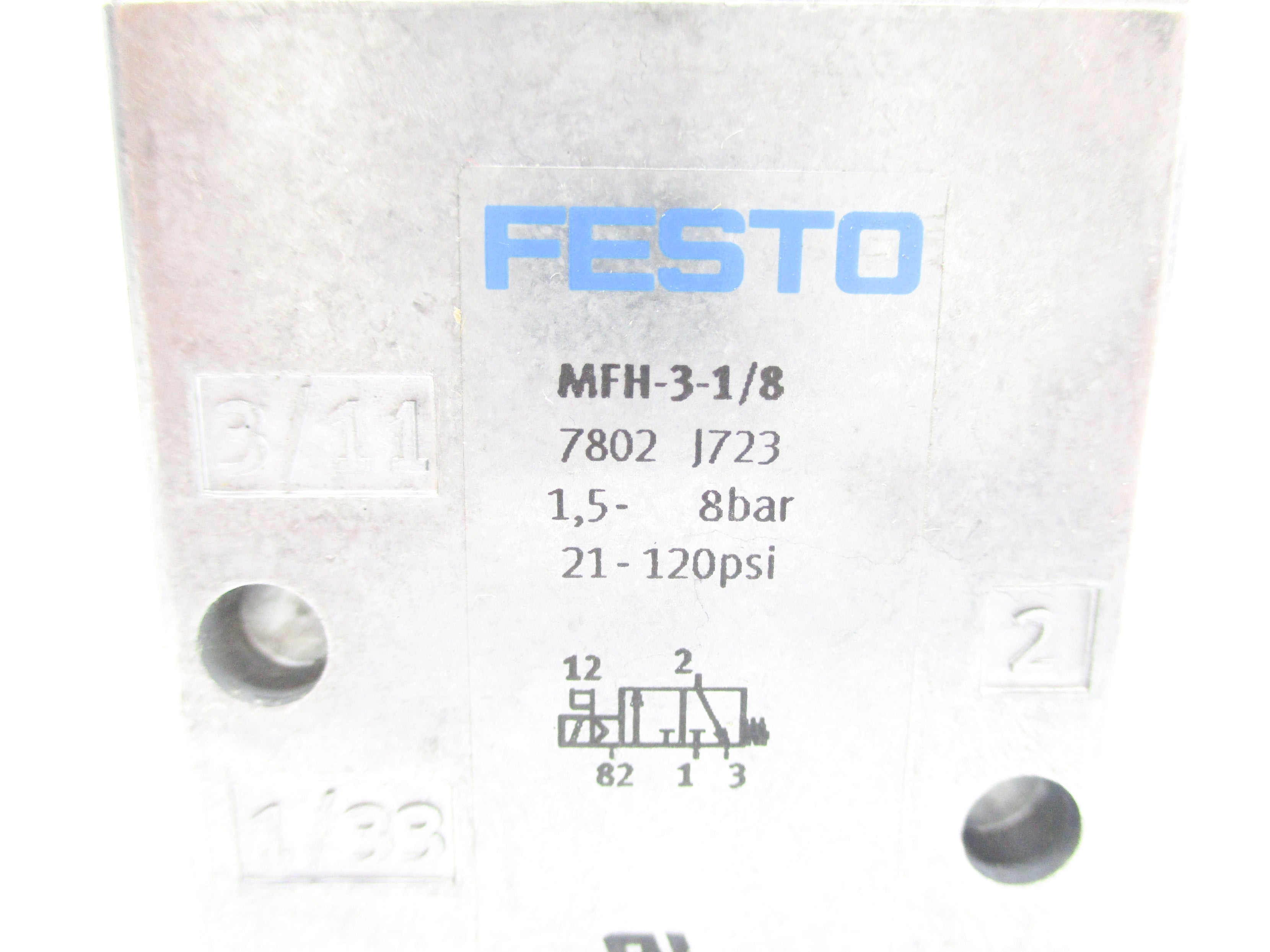 FESTO MFH-3-1/8 21-120PSI NSNP