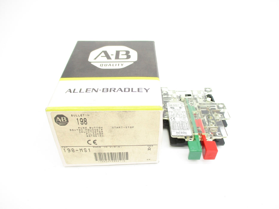 INDUSTRIAL SPARE PART 198-MS1 SER. A (BK/YL) NSMP