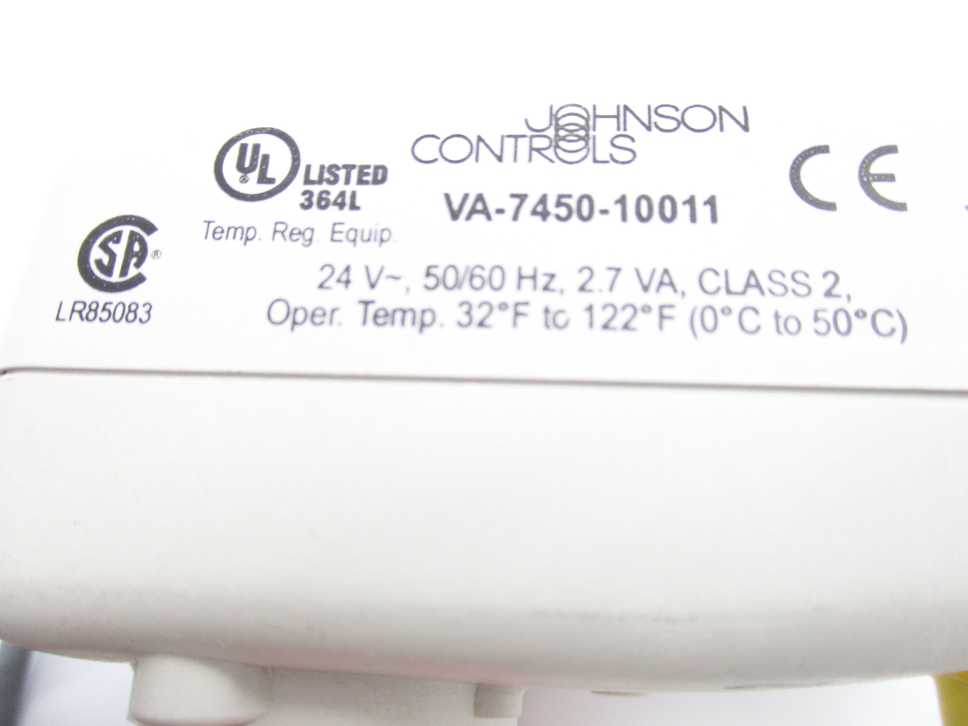 JOHNSON CONTROLS VA-7450-10011 NSMP