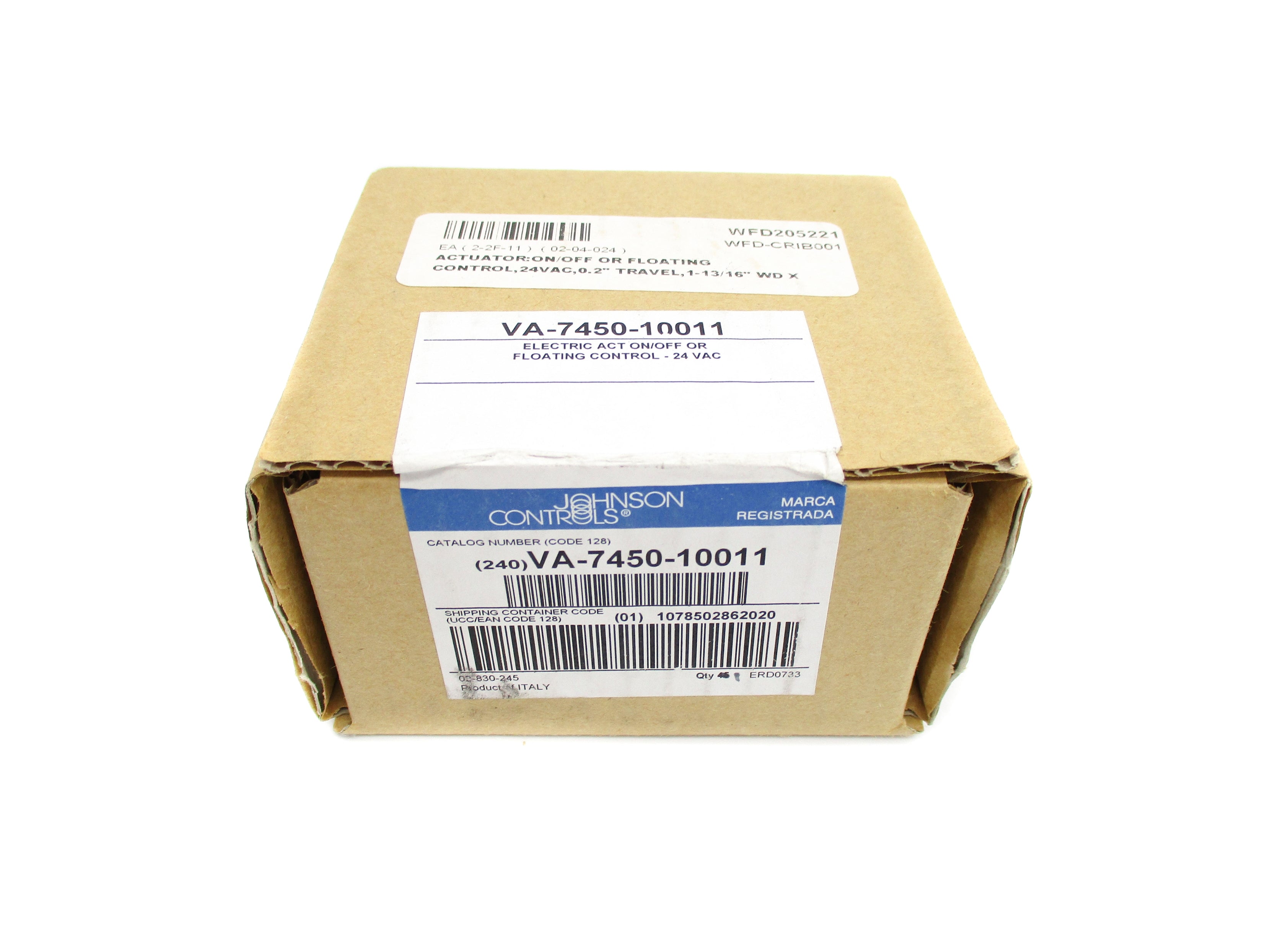 JOHNSON CONTROLS VA-7450-10011 NSFS