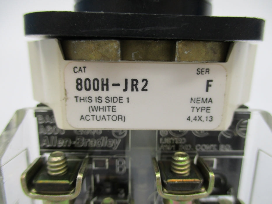 ALLEN BRADLEY 800H-JR2 SER. F (AS PICTURED1) NSNP