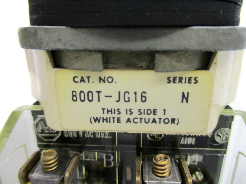 INDUSTRIAL SPARE PART 800T-JG16 SER. N NSNP