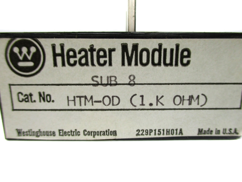 WESTINGHOUSE HTM-OD NSNP