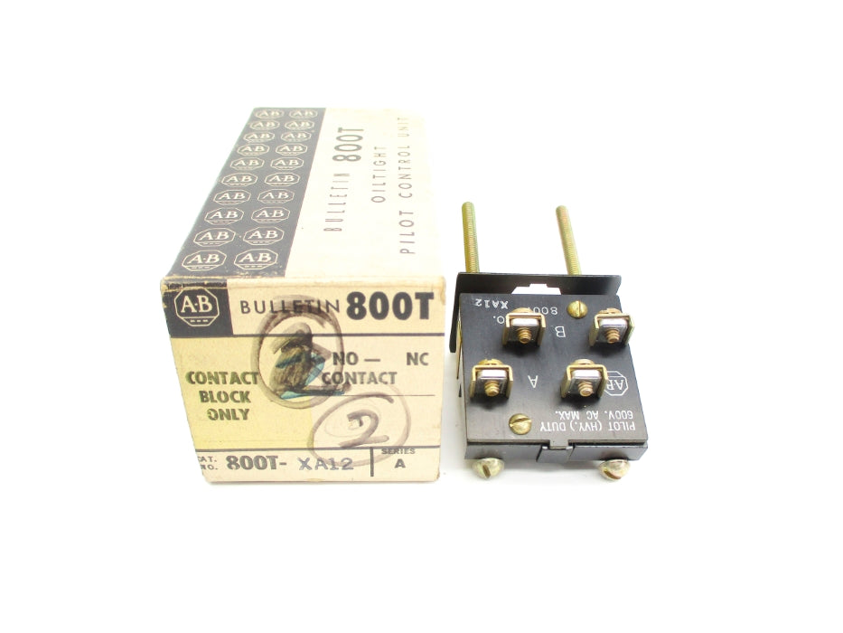 INDUSTRIAL SPARE PART 800T-XA12 SER. A (BK/YL) NSMP