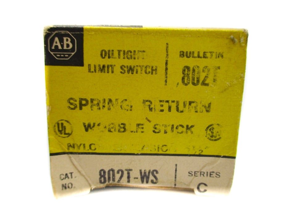 ALLEN BRADLEY 802T-WS SER. C 120-600VAC 60A (BK/YL) NSMP