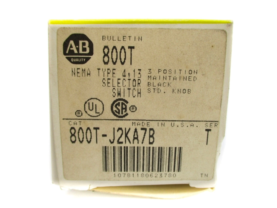 INDUSTRIAL SPARE PART 800T-J2KA7B SER. T (BK/YL) NSMP