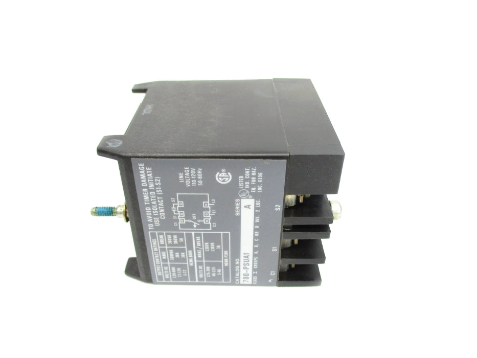 INDUSTRIAL SPARE PART 700-PSUA1 SER. A 110/115-120C 6.0-120S (BK/YL) NSMP