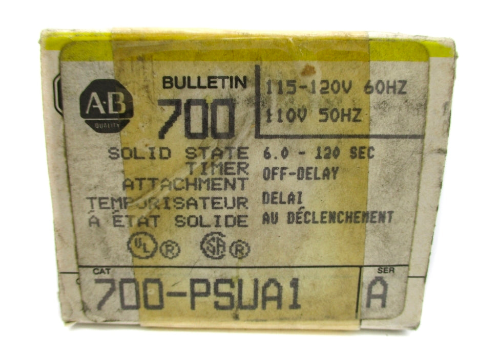 INDUSTRIAL SPARE PART 700-PSUA1 SER. A 110/115-120C 6.0-120S (BK/YL) NSMP