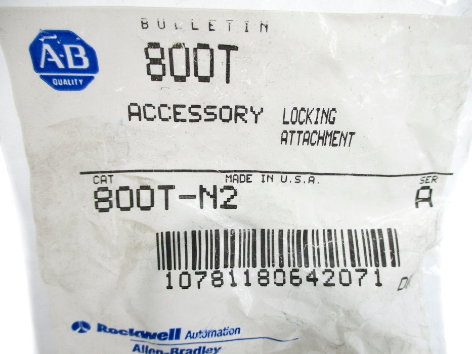 ALLEN BRADLEY 800T-N2 SER. A NSMP