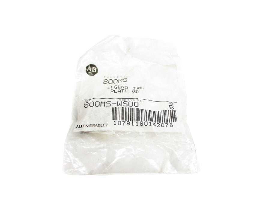 INDUSTRIAL SPARE PART 800MS-WS00 SER. B NSMP
