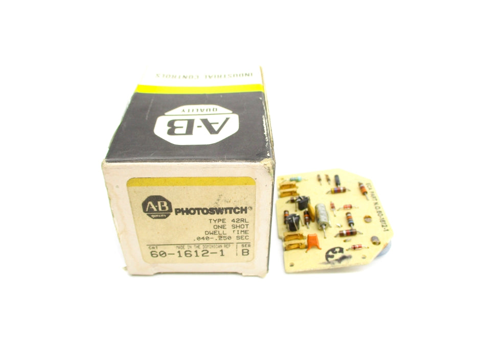 INDUSTRIAL SPARE PART 60-1612-1 SER. B (BK/YL) NSMP