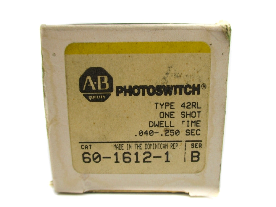 INDUSTRIAL SPARE PART 60-1612-1 SER. B (BK/YL) NSMP