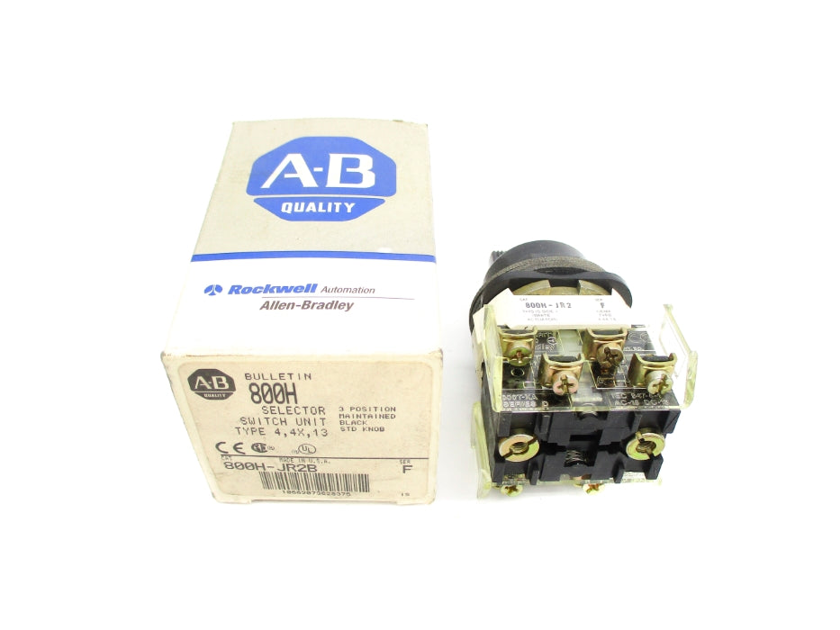 ALLEN BRADLEY 800H-JR2B SER. F (GY/BL) NSMP