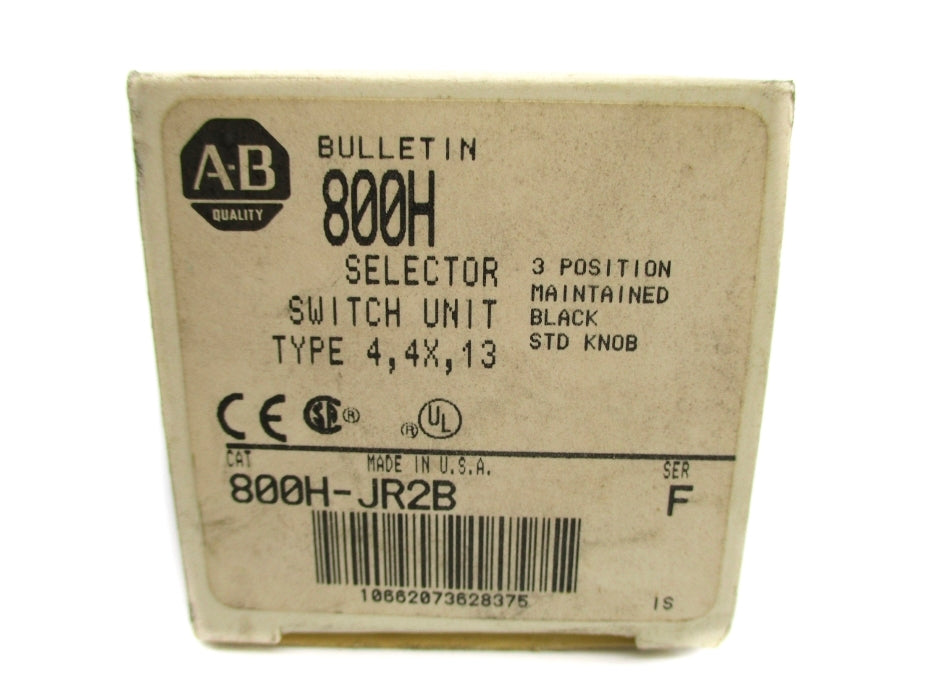 ALLEN BRADLEY 800H-JR2B SER. F (GY/BL) NSMP