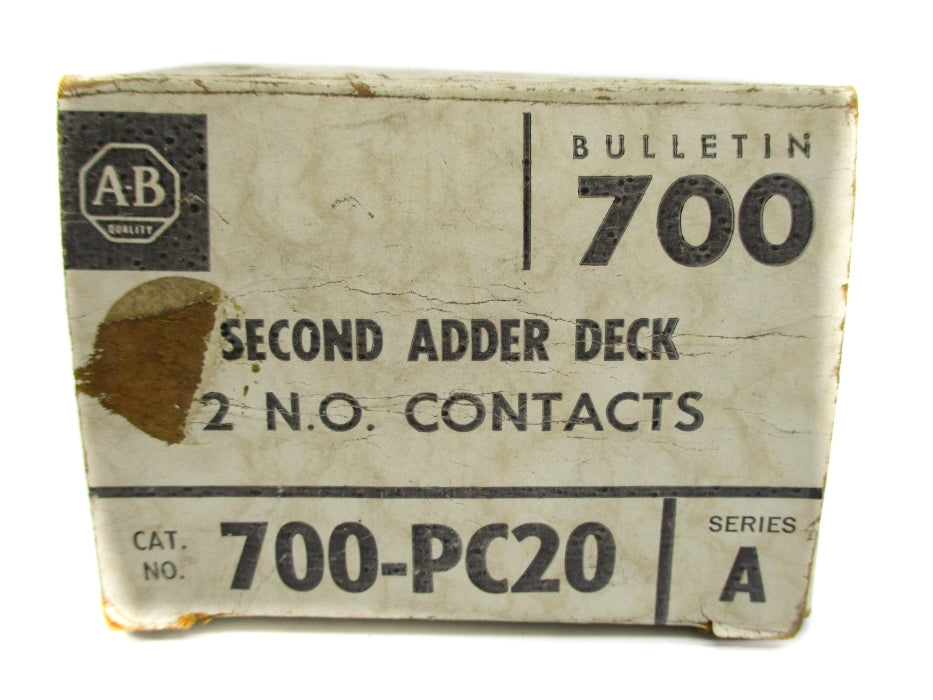 INDUSTRIAL SPARE PART 700-PC20 SER. A (WH) NSMP
