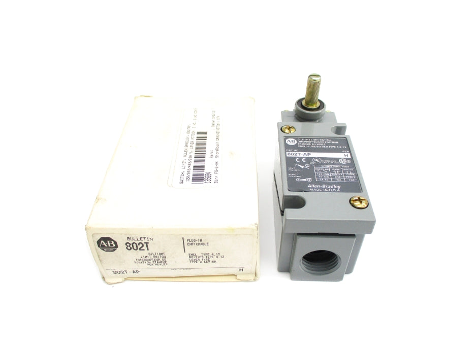 ALLEN BRADLEY 802T-AP SER. H 120-600VAC 60A (WH) NSMP