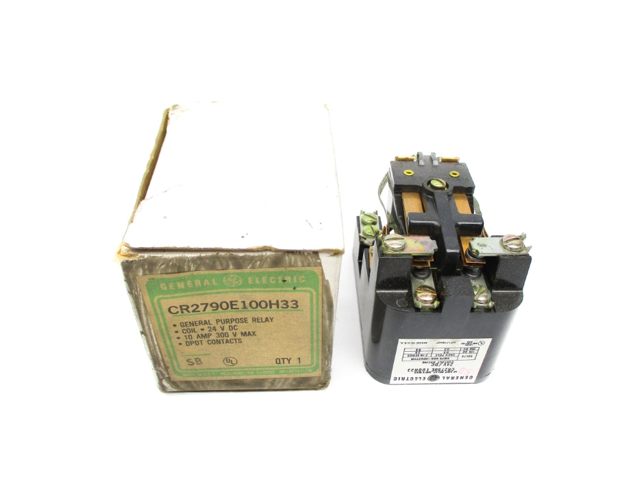 GENERAL ELECTRIC CR2790E100H33 10A 24VDC NSMP