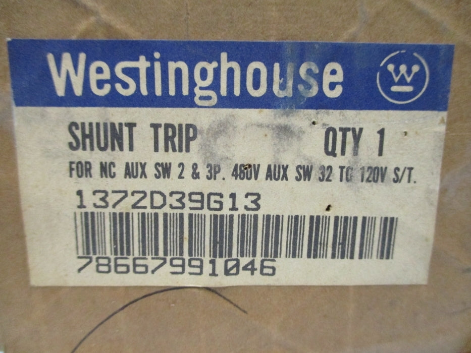 WESTINGHOUSE 1372D39G13 NSFS