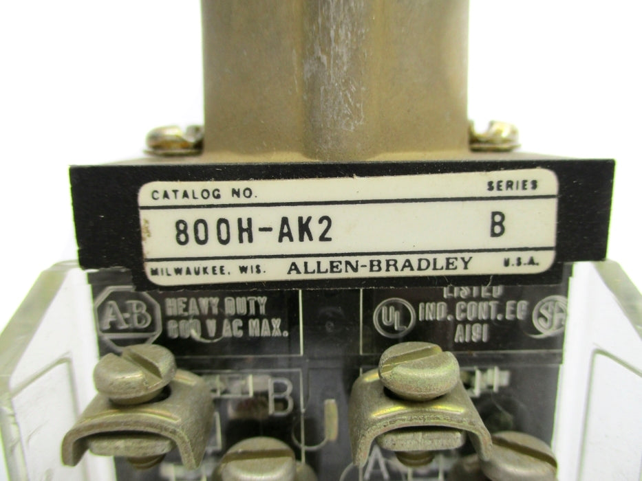INDUSTRIAL SPARE PART 800H-AK2 SER. B (AS PICTURED) NSNP