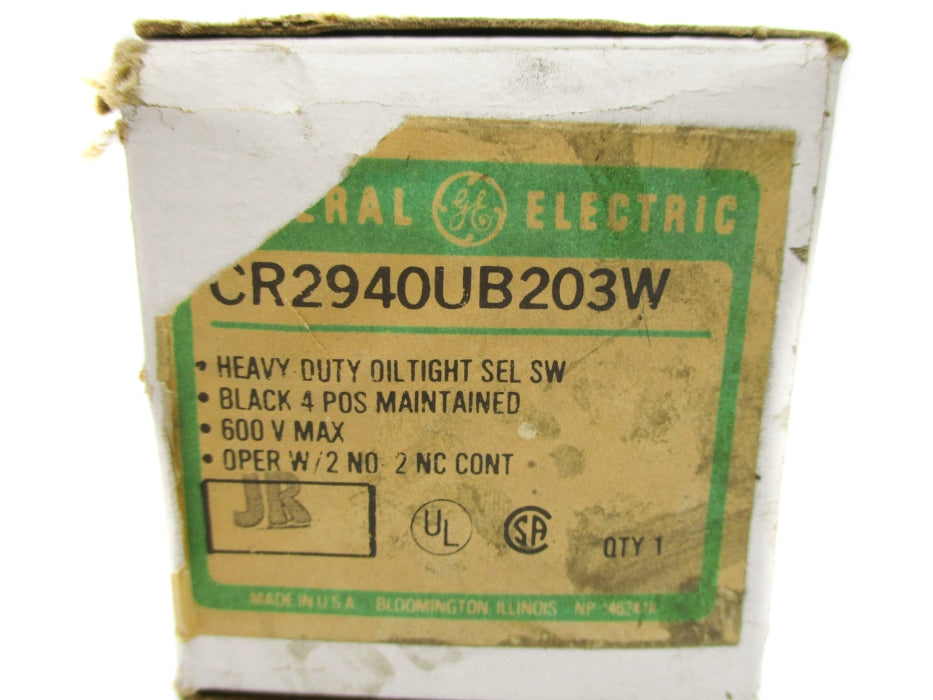 GENERAL ELECTRIC CR2940UB203W NSMP
