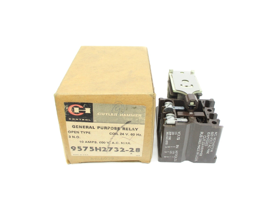 CUTLER HAMMER 9575H2732-28 24V 10A NSMP