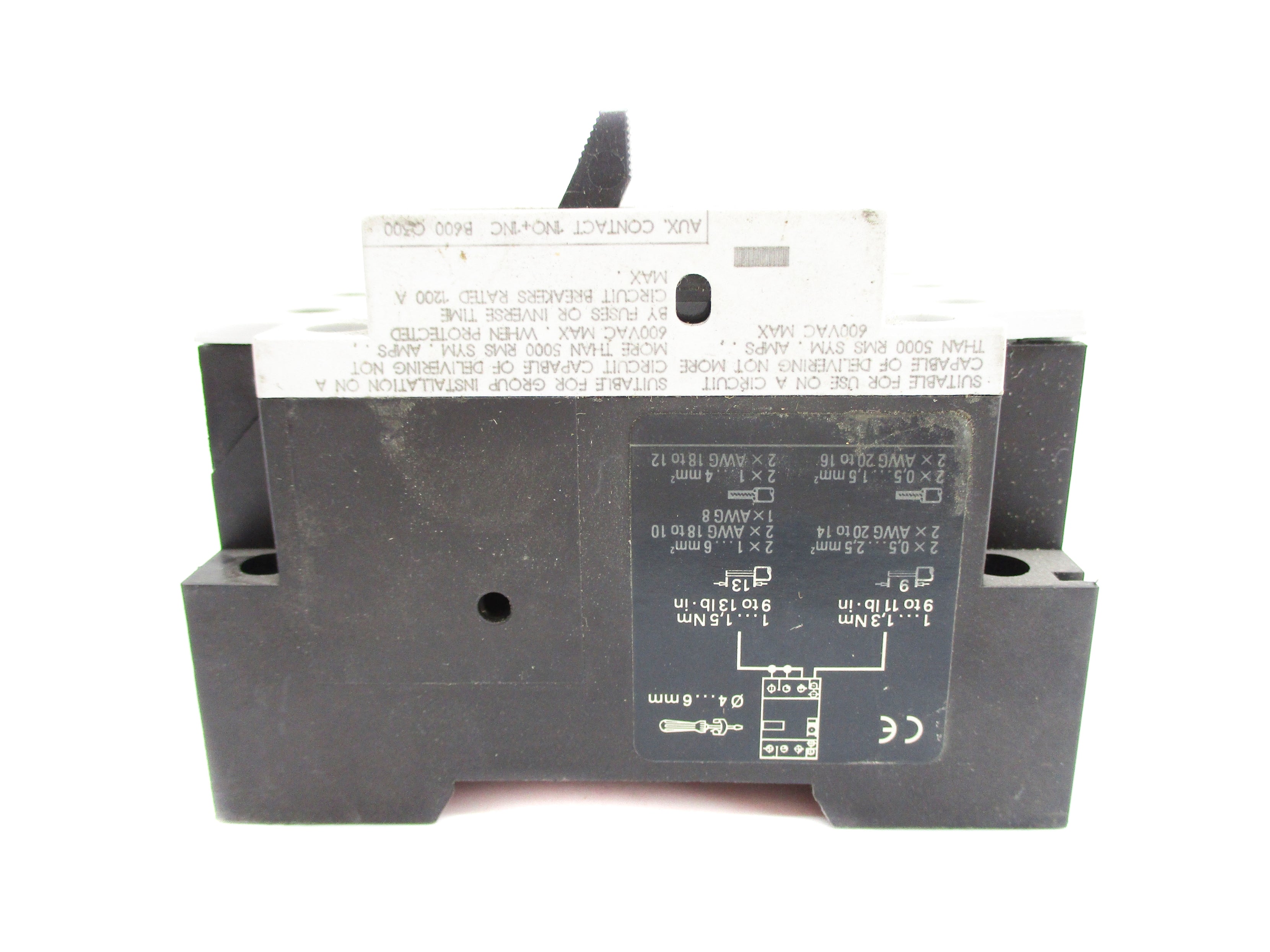SIEMENS 3VU1300-1MF00 600V 0.6-1A NSNP
