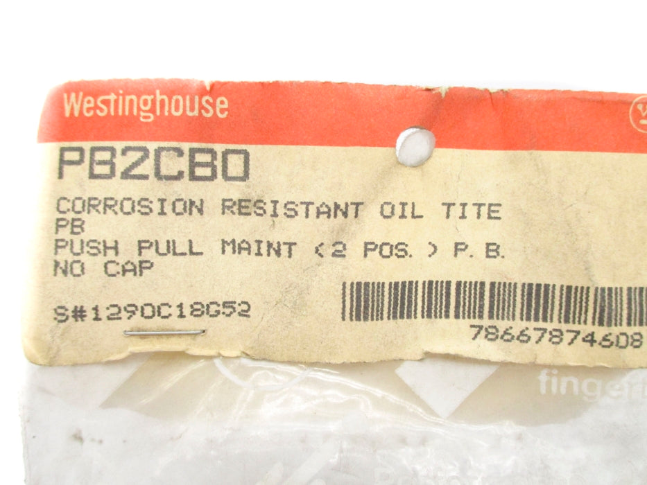 WESTINGHOUSE PB2CB0 NSMP