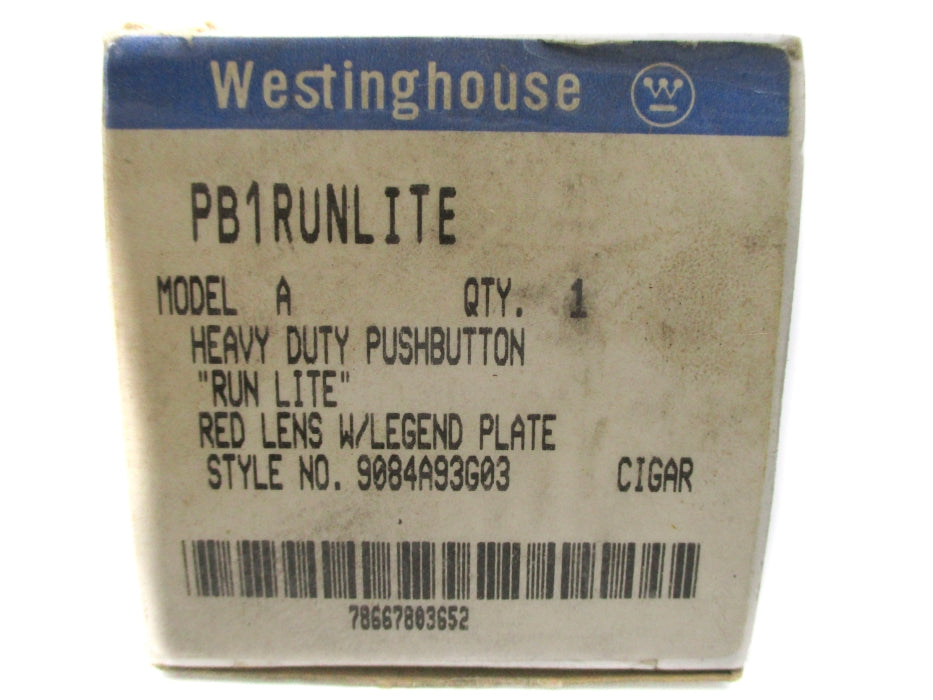 WESTINGHOUSE PB1RUNLITE NSMP