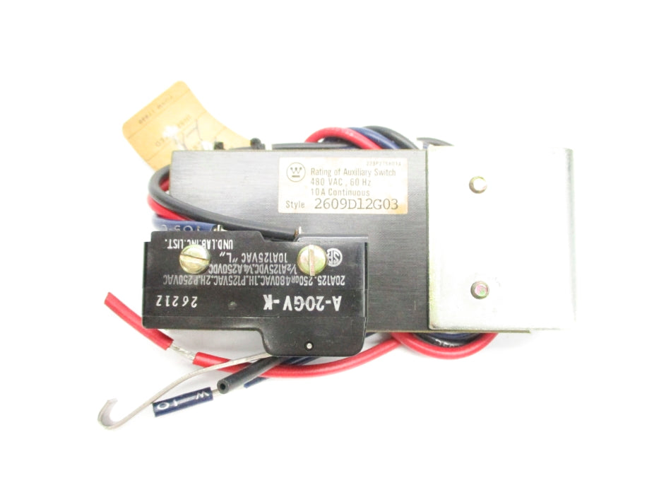 WESTINGHOUSE 2609D12G03 NSMP