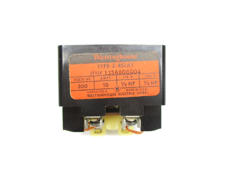 WESTINGHOUSE Z20A 135A8O8GO4 300VAC 10A NSMP