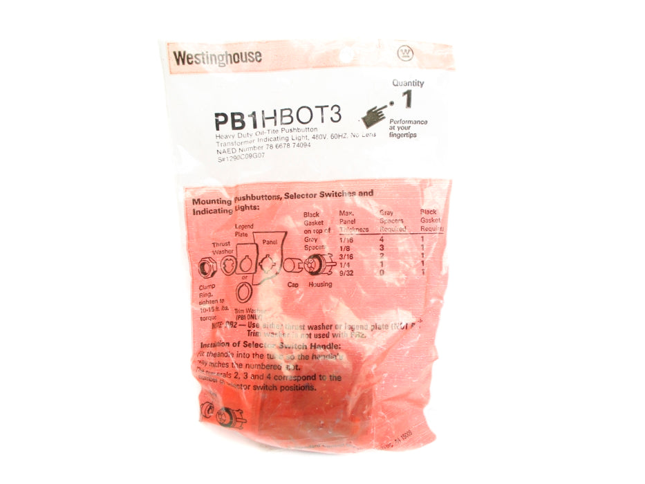 WESTINGHOUSE PB1HBOT3 1290C09G07 NSMP