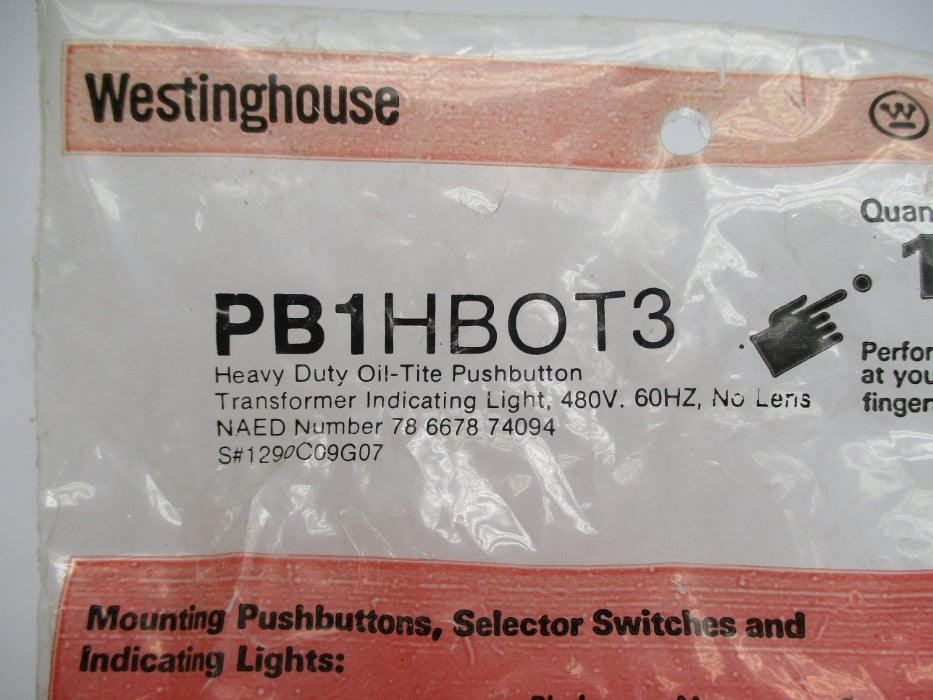WESTINGHOUSE PB1HBOT3 1290C09G07 NSMP