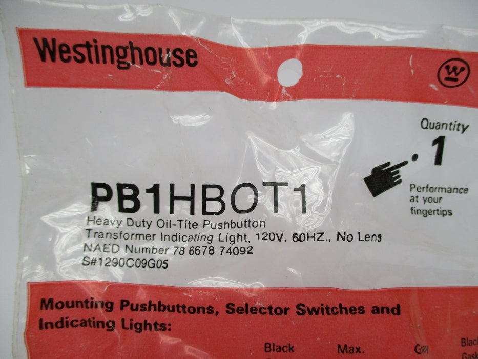 WESTINGHOUSE PB1HBOT1 1290C09G05 NSMP