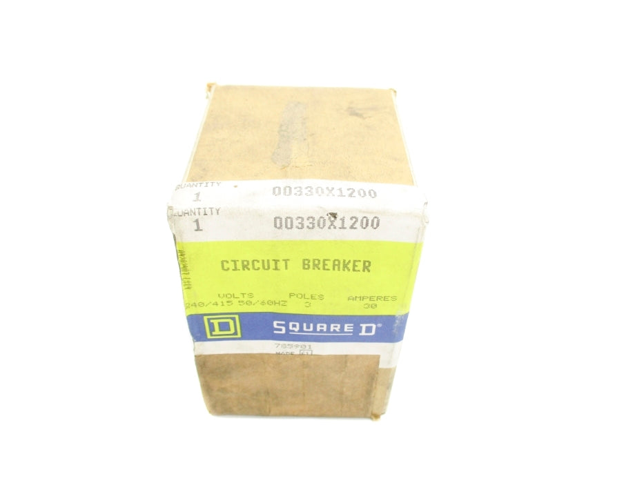 SQUARE D QO330X1200 30A 240/415V NSFS