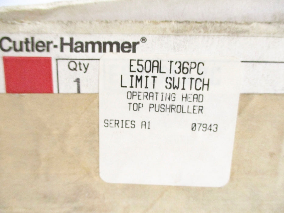CUTLER HAMMER E50ALT36PC SER. A1 NSMP