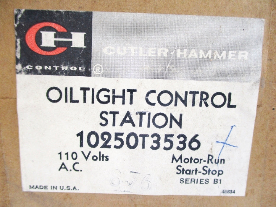 CUTLER HAMMER 10250T3536 SER. B1 NSMP