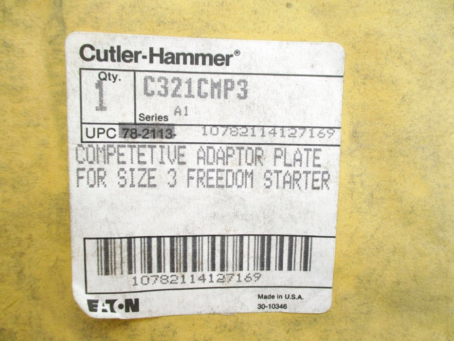 CUTLER HAMMER C321CMP3 SER. A1 NSMP