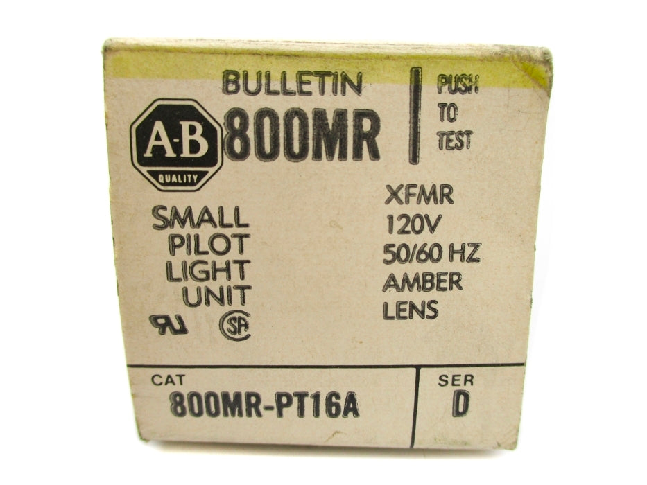 INDUSTRIAL SPARE PART 800MR-PT16A SER. D (BK/YL) NSMP