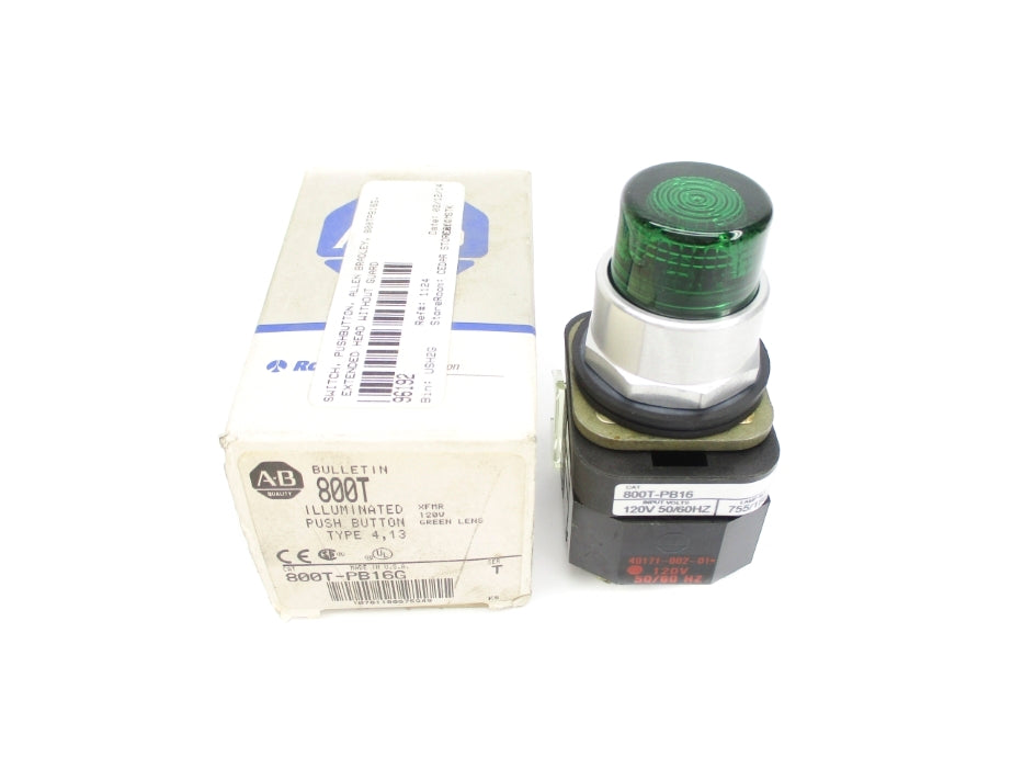 ALLEN BRADLEY 800T-PB16G SER. T (GY/BL) NSMP