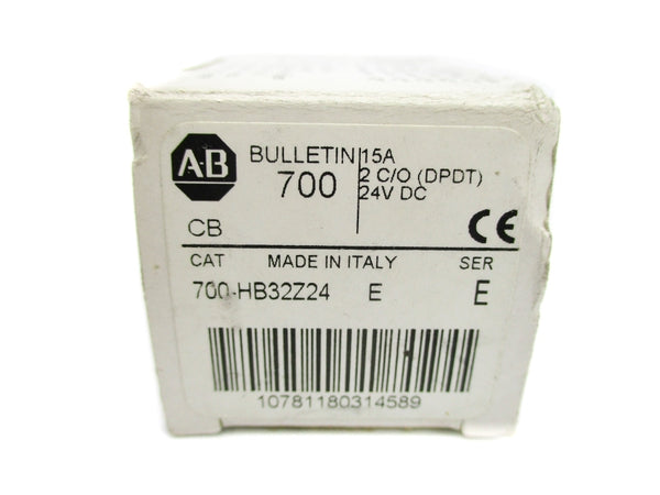 ALLEN BRADLEY 700-HB32Z24 SER. E 24VDC 15A (WH) NSMP