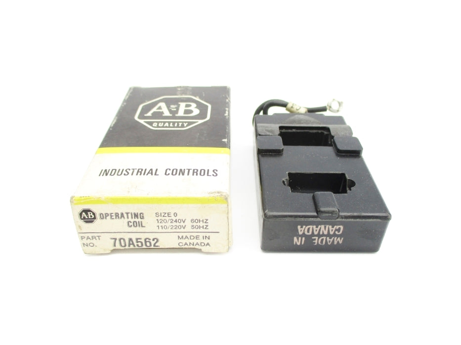 INDUSTRIAL SPARE PART 70A562 240V (BK/YL) NSMP