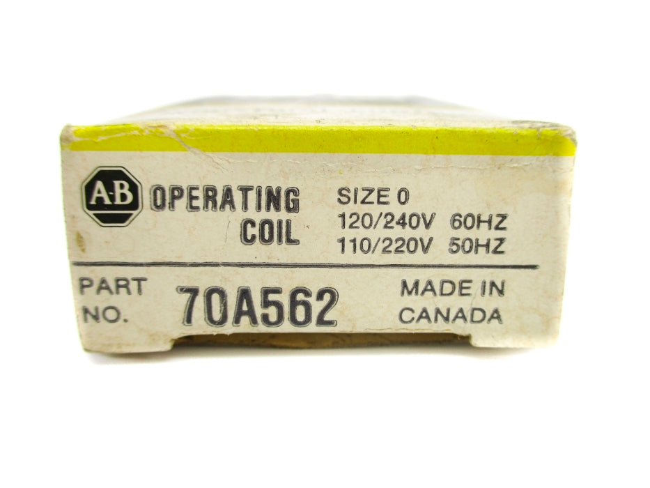 INDUSTRIAL SPARE PART 70A562 240V (BK/YL) NSMP