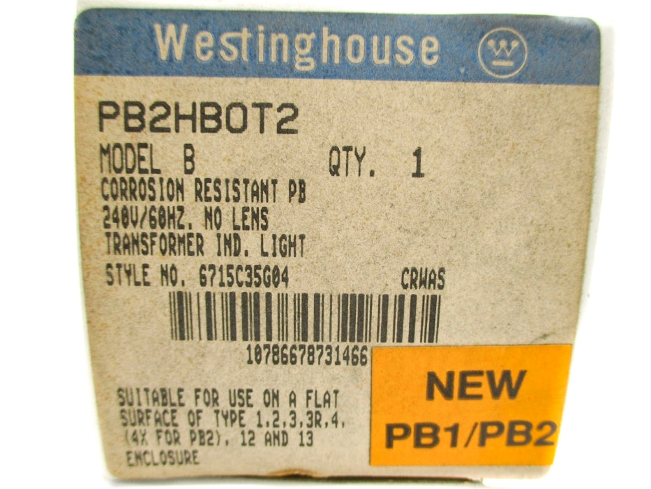 WESTINGHOUSE PB2HBOT2 6715C35G04 NSMP