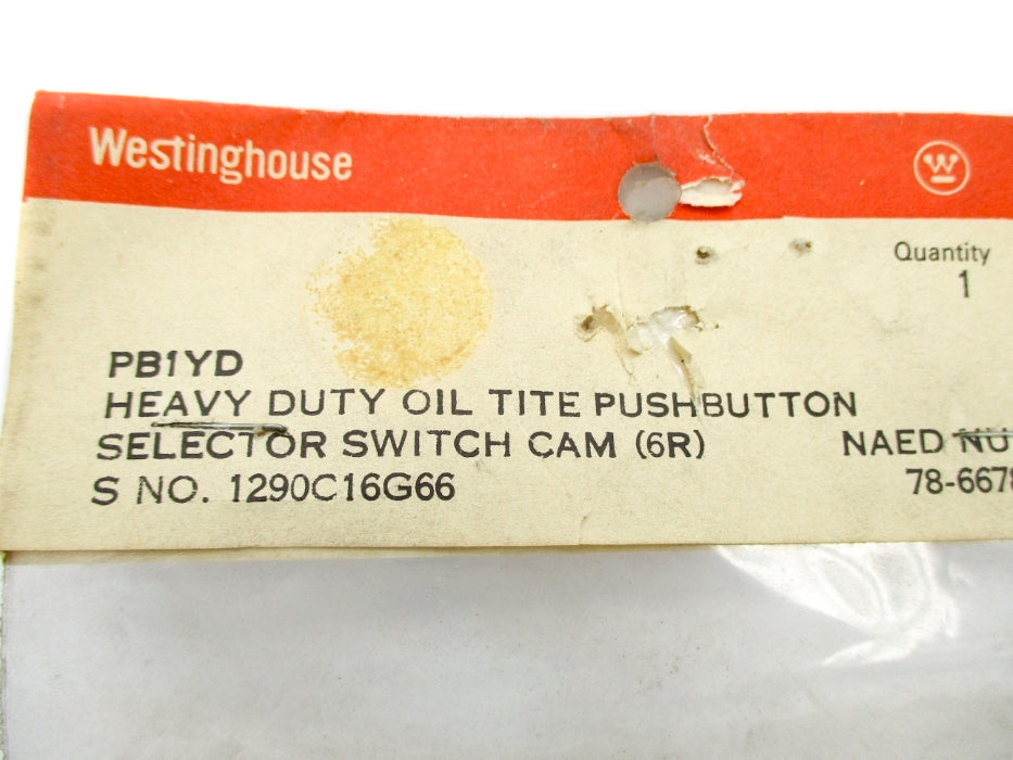 WESTINGHOUSE PB1YD 1290C16G66 NSMP