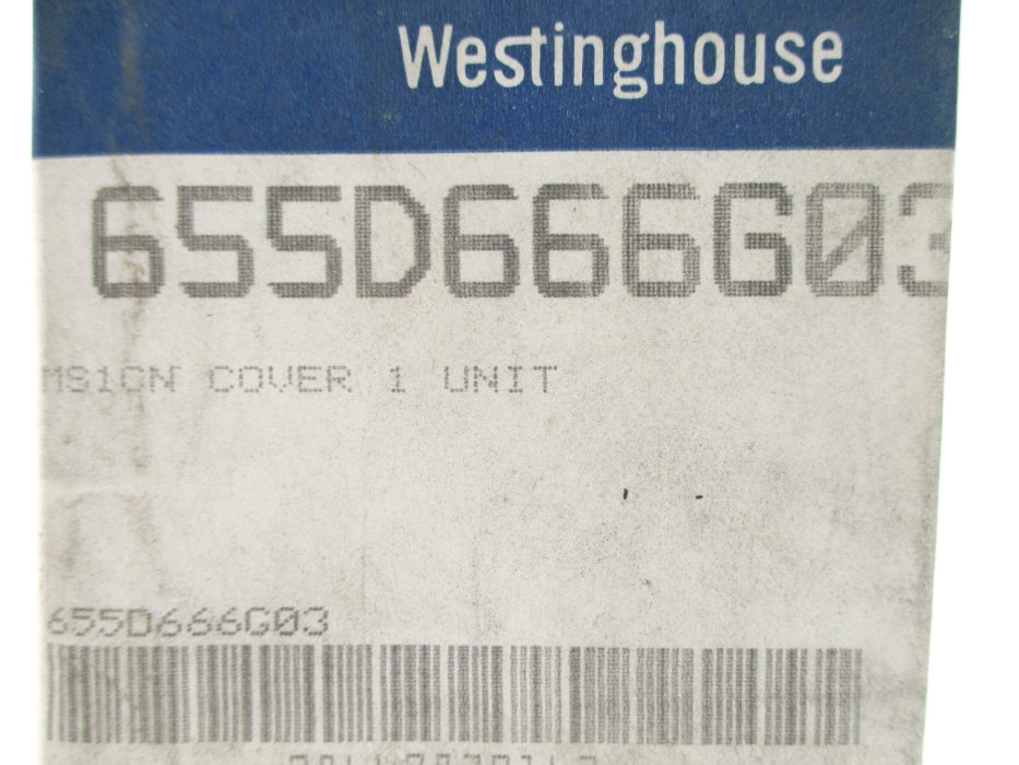 WESTINGHOUSE 655D666G03 NSMP