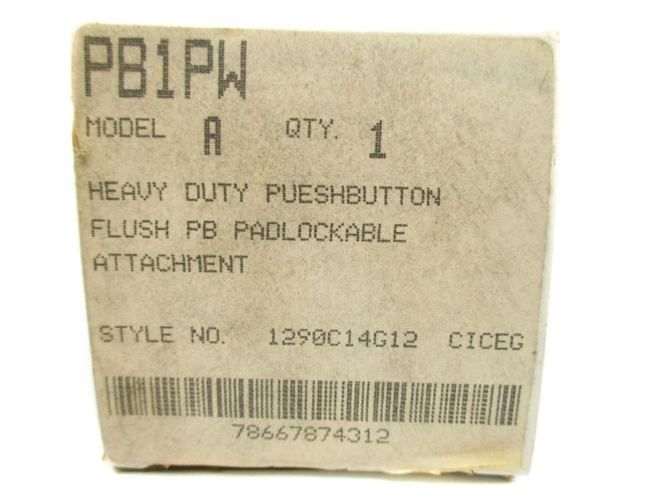 WESTINGHOUSE PB1PW 1290C14G12 NSMP