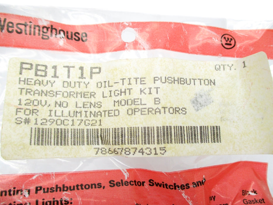 WESTINGHOUSE PB1T1P 1290C17G21 NSMP