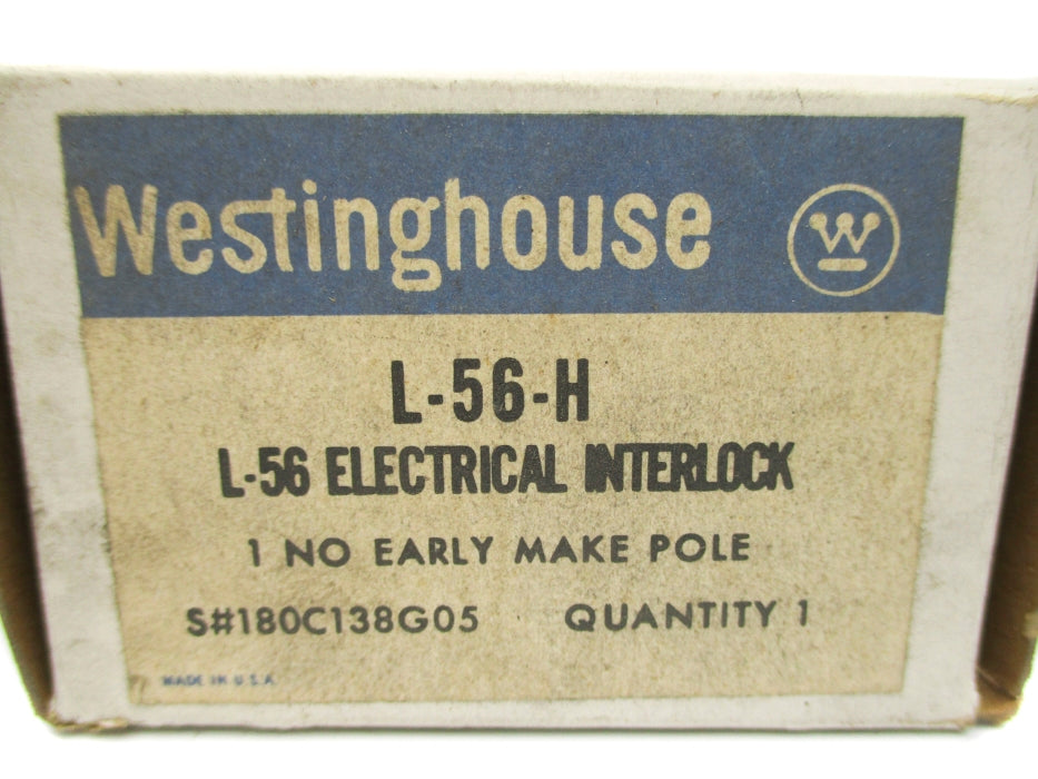 WESTINGHOUSE L-56-H 180C138G05 NSMP